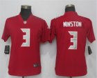 Nike Buccaneers #3 Jameis Winston Red Women Color Rush Limited Jersey