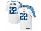 Nike Tennessee Titans #22 Derrick Henry Elite White NFL Jersey