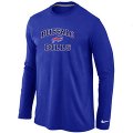 Nike Buffalo Bills Heart & Soul Long Sleeve T-Shirt Blue