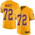 Youth Nike Washington Redskins #72 Dexter Manley Limited Gold Rush NFL Jersey