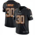 Nike Broncos #30 Phillip Lindsay Black Impact Rush Limited Jersey