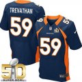 Nike Denver Broncos #59 Danny Trevathan Navy Blue Alternate Super Bowl 50 Men Stitched NFL New Elite Jersey