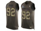 Nike Tennessee Titans #92 Kevin Dodd Green Men Stitched NFL Limited Salute To Service Tank Top Jersey
