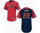 mlb 2014 all star jerseys seattle mariners #22 cano red-blue