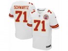 Nike Kansas City Chiefs #71 Mitchell Schwartz Elite White NFL Jersey