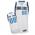Customized Dallas Mavericks Jersey Revolution 30 White Home Basketball
