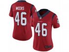 Women Nike Houston Texans #46 Jon Weeks Vapor Untouchable Limited Red Alternate NFL Jersey