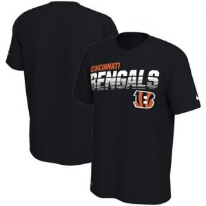 Cincinnati Bengals Nike Sideline Line of Scrimmage Legend Performance T Shirt Black