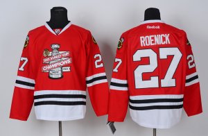 NHL chicago blackhawks #27 roenick red[new 2013 Stanley cup champions]