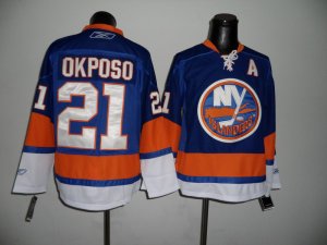 youth nhl jerseys new york Islanders #21 okposo lt.blue