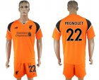 2017-18 Liverpool 22 MIGNOLET Orange Goalkeeper Soccer Jersey