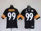 Pittsburgh Steelers #99 Keisel Super Bowl XLV black