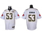 2016 Pro Bowl Nike San Francisco 49ers #53 NaVorro Bowman white jerseys(Elite)