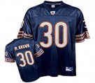 nfl chicago bears #30 m.brown blue