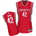 Mens Adidas Houston Rockets #42 Nene Swingman Red Road NBA Jersey