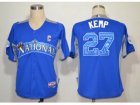 2012 All-Star MLB Jerseys Los Angeles Dodgers #27 Kemp blue