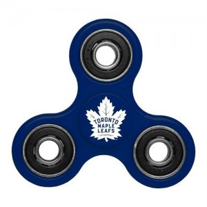 Maple Leafs Team Logo Blue Finger Spinner
