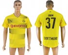 2017-18 Dortmund 37 DURM Home Thailand Soccer Jersey