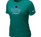Women Carolina Panthers light green T-Shirt