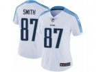Women Nike Tennessee Titans #87 Jonnu Smith Vapor Untouchable Limited White NFL Jersey