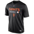 MLB Men's San Francisco Giants Nike Legend Issue Performance T-Shirt - Black