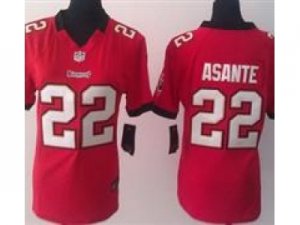 Nike Women Tampa Bay Buccaneers #22 Larry Asante Red Jerseys