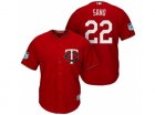 Mens Minnesota Twins #22 Miguel Sano 2017 Spring Training Cool Base Stitched MLB Jersey