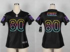 Nike women New York Giants #80 Cruz black jerseys[nike fashion]