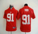 nfl new york giants #91 tuck red