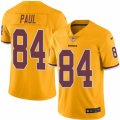 Youth Nike Washington Redskins #84 Niles Paul Limited Gold Rush NFL Jersey