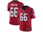 Mens Nike Houston Texans #66 Nick Martin Vapor Untouchable Limited Red Alternate NFL Jersey