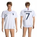 France 7 GRIEZMANN Away 2018 FIFA World Cup Thailand Soccer Jers