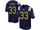 Mens Nike New York Jets #33 Jamal Adams Limited Navy Blue Alternate NFL Jersey