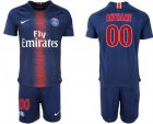 2018-19 Pari Saint-Germain Customized Home Soccer Jersey