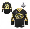 nhl jerseys boston bruins #33 chara black 3rd[2013 stanley cup]