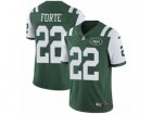 Mens Nike New York Jets #22 Matt Forte Vapor Untouchable Limited Green Team Color NFL Jersey