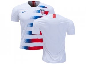 2018-19 USA Blank Home Soccer Country Jerseyy