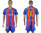 2016-17 Barcelona Home Customized Soccer Jersey