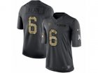 Nike Tennessee Titans #6 Brett Kern Limited Black 2016 Salute to Service NFL Jersey