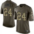 Men's Nike Cincinnati Bengals #24 Adam Jones Limited Green Salute to Service NFL Jersey
