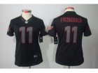Nike Women NFL Arizona Cardinals #11 Larry Fitzgerald Black Jerseysã€Impact Limitedã€‘