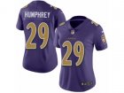 Women Nike Baltimore Ravens #29 Marlon Humphrey Limited Purple Rush NFL Jersey