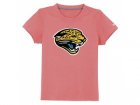 nike jacksonville jaguars sideline legend authentic logo youth T-Shirt pink