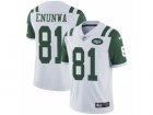 Mens Nike New York Jets #81 Quincy Enunwa Vapor Untouchable Limited White NFL Jersey