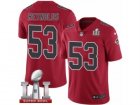 Mens Nike Atlanta Falcons #53 LaRoy Reynolds Limited Red Rush Super Bowl LI 51 NFL Jersey