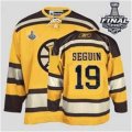 nhl jerseys boston bruins #19 seguim yellow[2013 stanley cup]