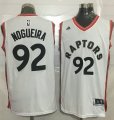 Toronto Raptors #92 Lucas Nogueira White Stitched NBA Jersey