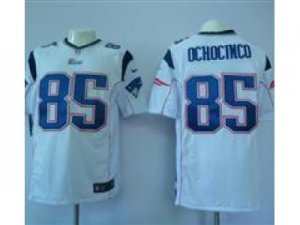 Nike NFL New England Patriots #85 Chad Ochocinco White Game Jerseys