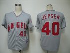 MLB Los Angeles Angels #40 Jepsen Grey[Cool Base]
