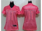 Nike Womens Arizona Cardicals #11 Fitzgerald Pink Jerseys